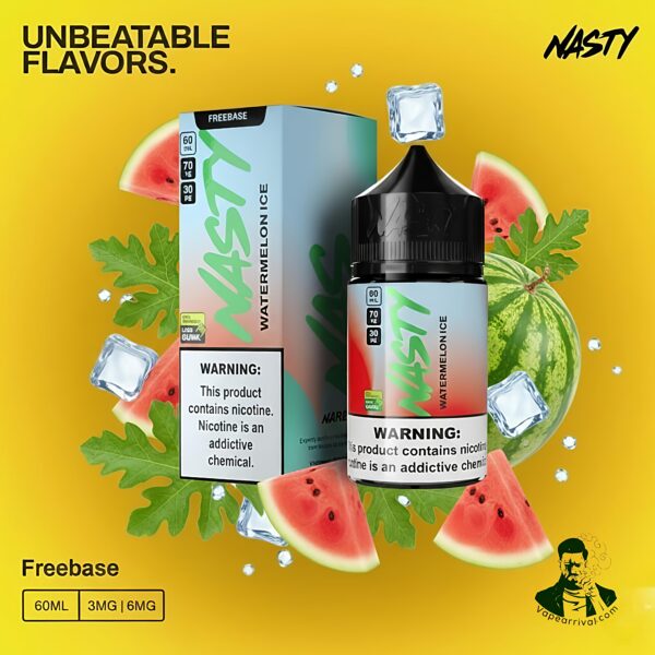 Nasty 60ml E Liquid Watermelon Ice