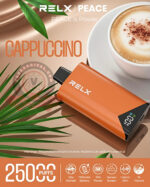 Relx Peace 25000 Puffs Disposable Cappuccino