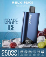 Relx Peace 25000 Puffs Disposable Grape Ice