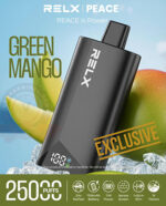 Relx Peace 25000 Puffs Disposable Green Mango