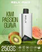 Relx Peace 25000 Puffs Disposable Kiwi Passion Guava