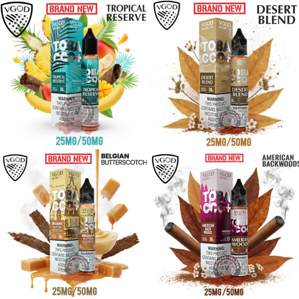 VGOD Tobacco Plus SaltNic