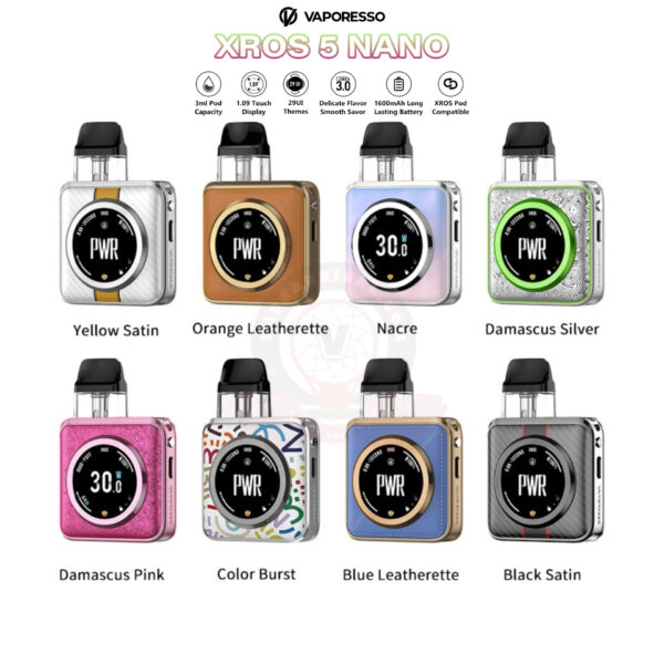 vaporesso xros 5 nano pod kit