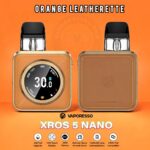 Vaporesso XROS 5 Nano Pod Kit Orange Leatherette