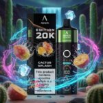 Adalya Edition 20000 Puffs Shisha Disposable Cactus Splash