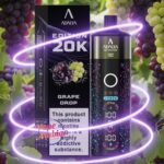 Adalya Edition 20000 Puffs Shisha Disposable Grape Drop