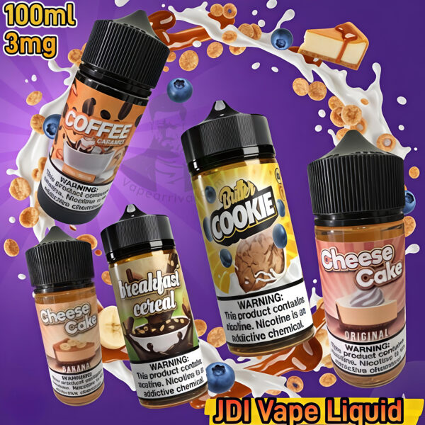 JDI 100ml E-Liquid 3mg Nicotine