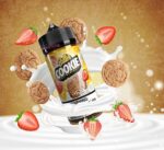 JDI 100ml E-Liquid 3mg Nicotine Butter Cookie Strawberry