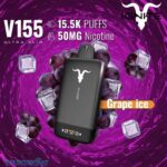 GNITE V155 15500 puffs Disposable Vape Grape Ice