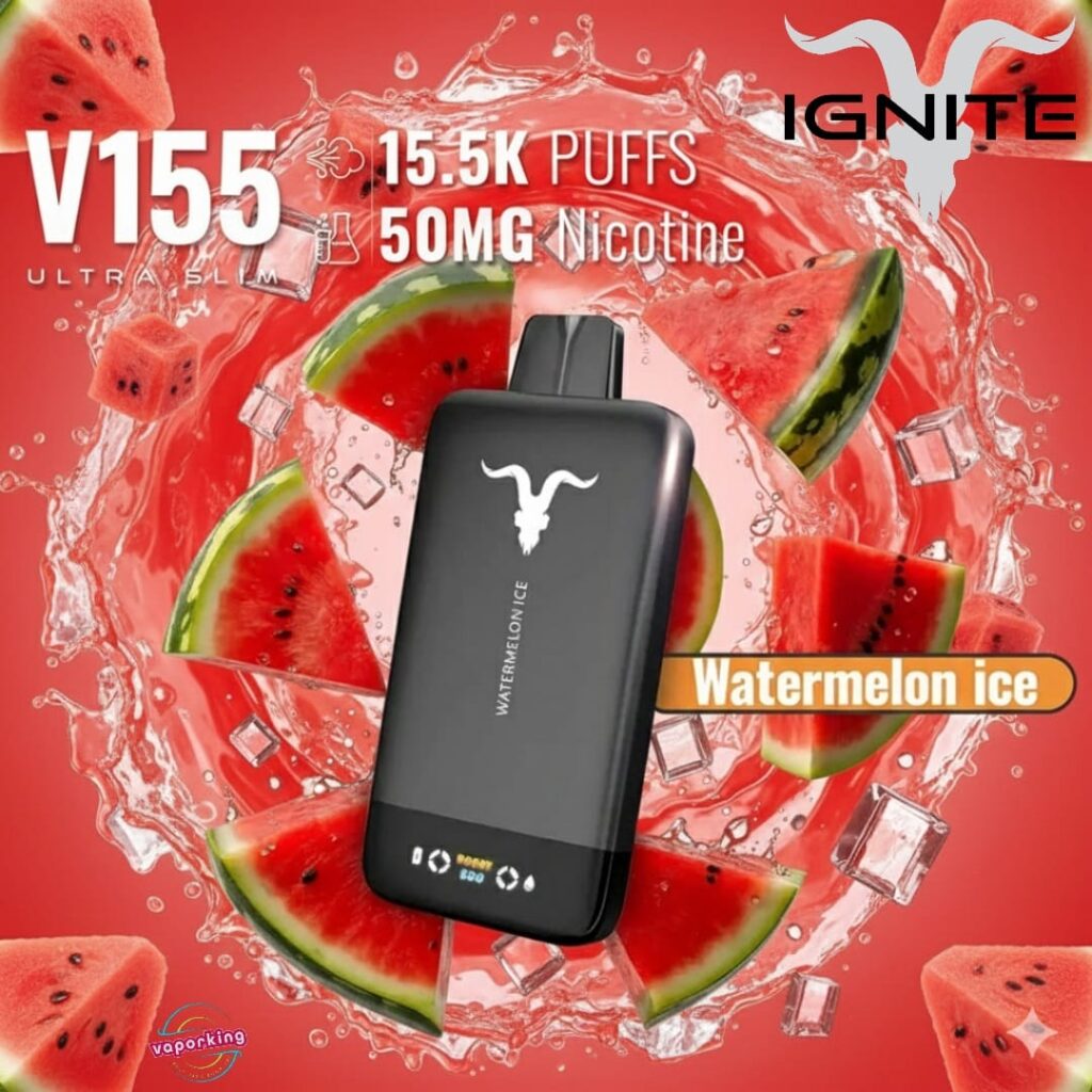 GNITE V155 15500 puffs Disposable Vape Watermelon ice