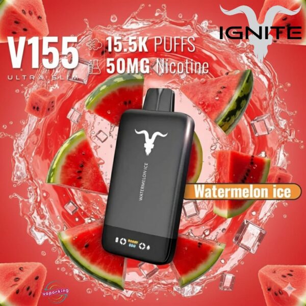 GNITE V155 15500 puffs Disposable Vape Watermelon ice