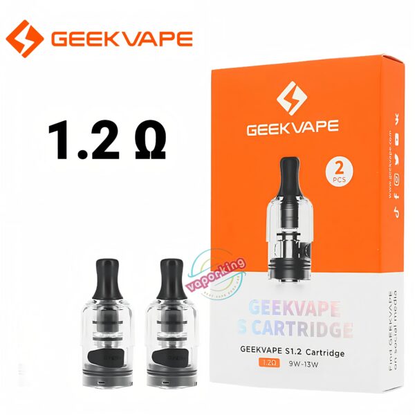 Geekvape Wenax S3 Replacement Pods 1.2 ohm