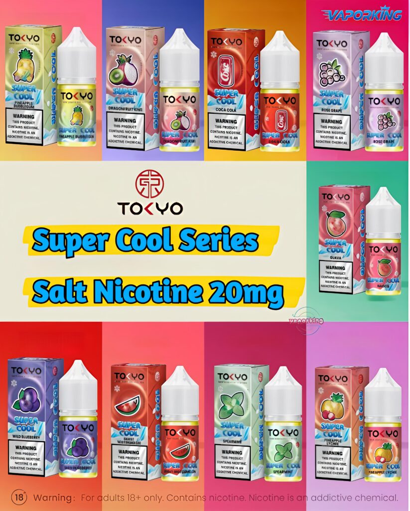 Tokyo Super Cool Saltnic 20mg