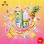 Tokyo Super Cool Saltnic 20mg Pineapple Bubblegum
