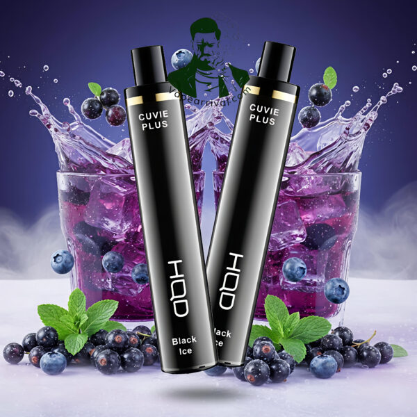 HQD Black Ice 1200 Puffs Cuvie Plus Disposable