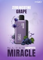 HQD Miracle 8000 Puffs Zero Nicotine Grape