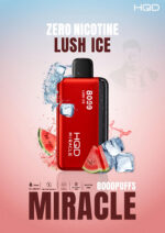 HQD Miracle 8000 Puffs Zero Nicotine Lush Ice