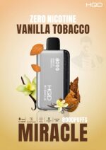 HQD Miracle 8000 Puffs Zero Nicotine Vanilla Tobacco