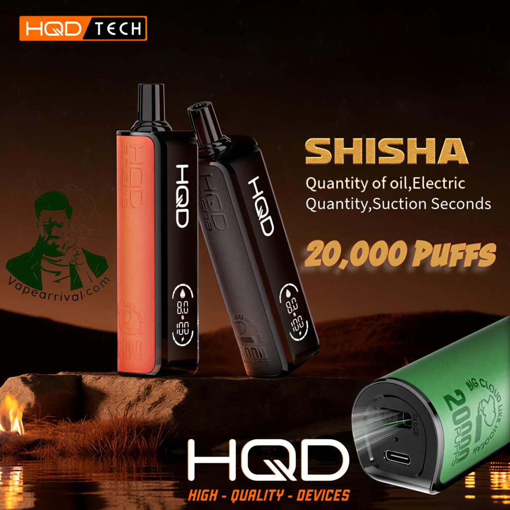 HQD Shisha 20000 Puffs Disposable Vape