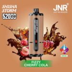 JNR Shisha Storm 52000 Puffs Disposable Vape Fizzy Cherry Cola