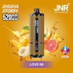 JNR Shisha Storm 52000 Puffs Disposable Vape Love 66