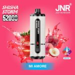 JNR Shisha Storm 52000 Puffs Disposable Vape MI Amore