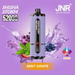 JNR Shisha Storm 52000 Puffs Disposable Vape Mint Grape