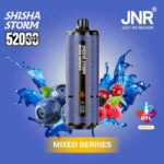 JNR Shisha Storm 52000 Puffs Disposable Vape Mixed Berries