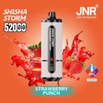 JNR Shisha Storm 52000 Puffs Disposable Vape Strawberry Punch