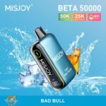 MISJOY Beta 50000 Puffs Disposable Vape Bad Bull