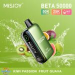 MISJOY Beta 50000 Puffs Disposable Vape Kiwi Passion Fruit Guava