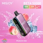 MISJOY Beta 50000 Puffs Disposable Vape Peach Ice