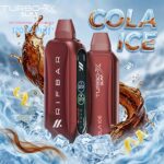 Rif Bar Turbo X Slim 12000 Puffs Disposable Vape Cola Ice