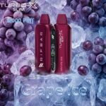 Rif Bar Turbo X Slim 12000 Puffs Disposable Vape Grape Ice