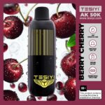 TESIYI AK 50000 Puffs Disposable Vape Berry Cherry