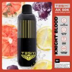 TESIYI AK 50000 Puffs Disposable Vape Knight Blood