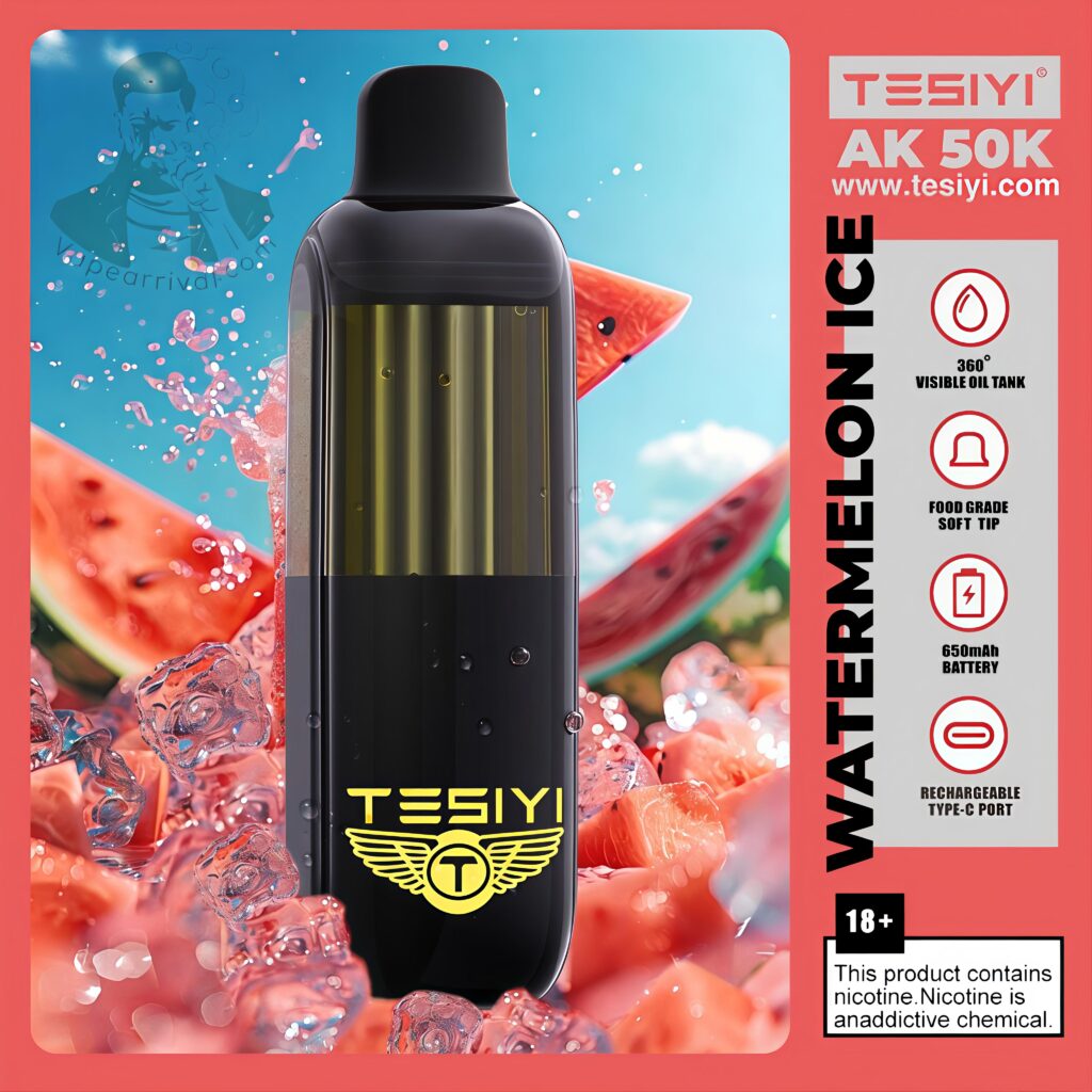 TESIYI AK 50000 Puffs Disposable Vape Watermelon Ice