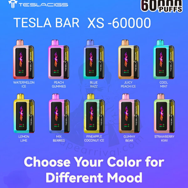 TESLA BAR XS 60000 Puffs Disposable Vape