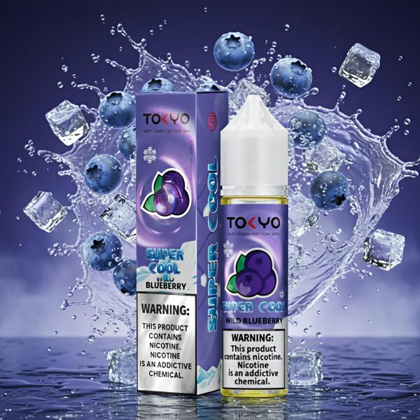 Tokyo Super Cool Series 12mg Wild Blueberry
