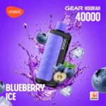 VOZOL Gear Hookah 40000 Puffs Disposable Vape Blueberry Ice