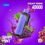 VOZOL Gear Hookah 40000 Puffs Disposable Vape Grape Mint