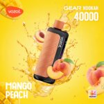 VOZOL Gear Hookah 40000 Puffs Disposable Vape Mango Peach