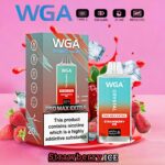 WGA Crystal Pro Max Extra 15000 Puffs Disposable Strawberry ice
