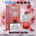 WGA Crystal Pro Max Extra 15000 Puffs Disposable Strawberry ice pop