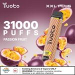 Yuoto XXL Plus 31000 Puffs Disposable Vape Passionfruit