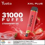 Yuoto XXL Plus 31000 Puffs Disposable Vape Strawberry Ice