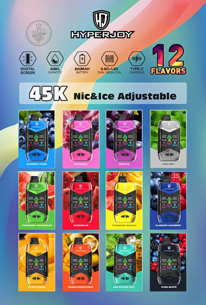 Hyperjoy 45000 Puffs Disposable Vape
