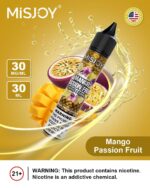 MISJOY Salt Nic 30ml 30mg Mango Passion Fruit