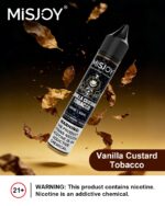 MISJOY Salt Nic 30ml 30mg Vanilla Custard Tobacco