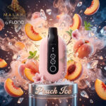 Malaki Flonq Ultra 20000 Puffs Disposable Vape Peach Ice